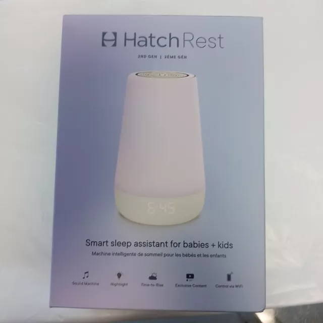 Luz nocturna Hatch Baby RSG01 - púrpura. Nuevo. Sellado. precio increíble
