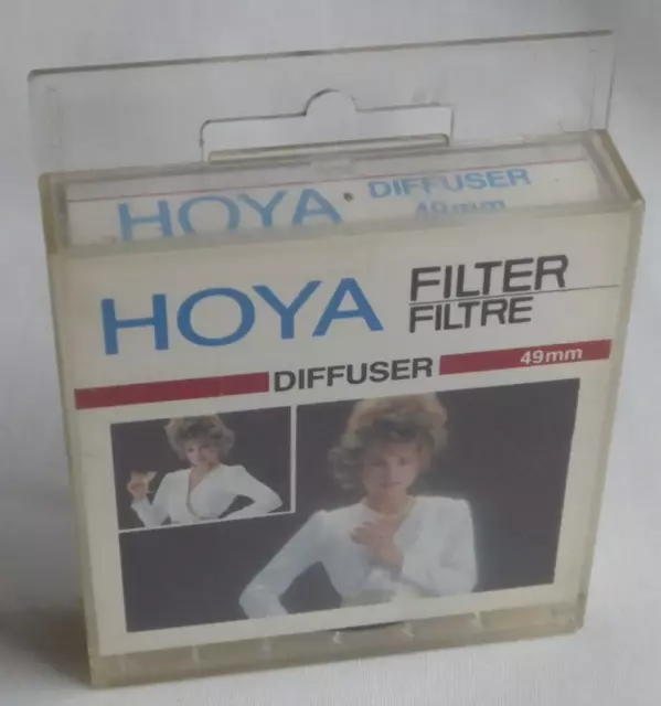 Hoya 49mm Diffuser   Filter Made in Japan New Old Stock Boxed