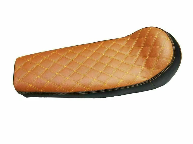 Siège Double Rembourré Personnalisé Noir Pour Royal Enfield Interceptor 650 - Imperméable, Neuf