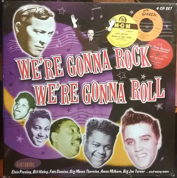 Various ‎– We're Gonna Rock, We're Gonna Roll - 4 CD Box Set
