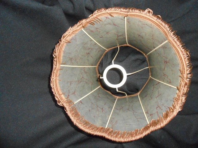 ANCIEN ABAT-JOUR LAMPE Vessie De Porc Grand Modele No Tulipe Globe. Tbe