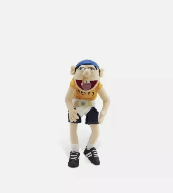 Jeffy Marionnette à main avec hauts amovibles, chaussures, jeu d'aventure,  figurine, peluche, interaction parent-enfant, jeu de rôle, simulation