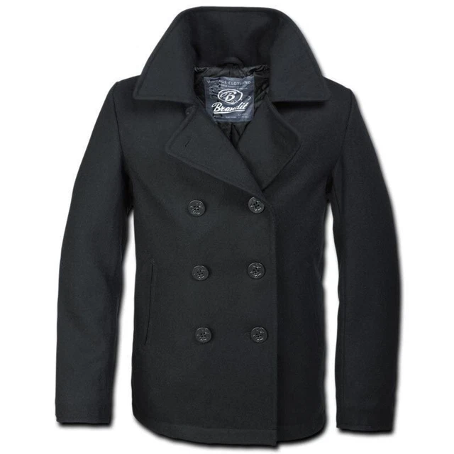 SURPLUS US NAVY Pea Coat Classic Style Warm Mens Army Reefer