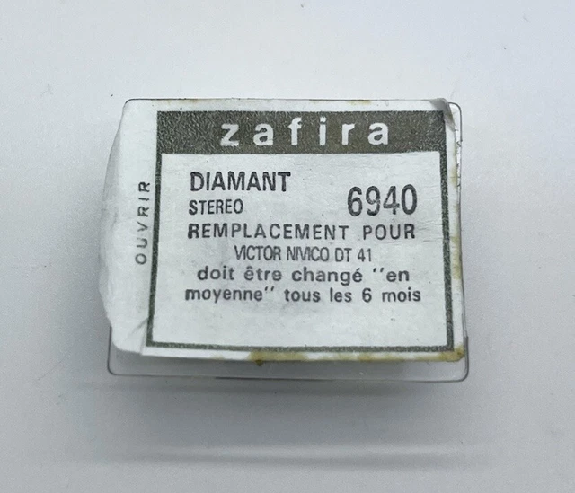 Diamant neuf Zafira 6919 Victor Nivico (JVC) DT 25