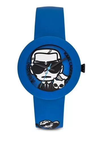 Karl Lagerfeld Kl2212 Blue Dial Blue Strap Tokidoki Pop Mens Watch