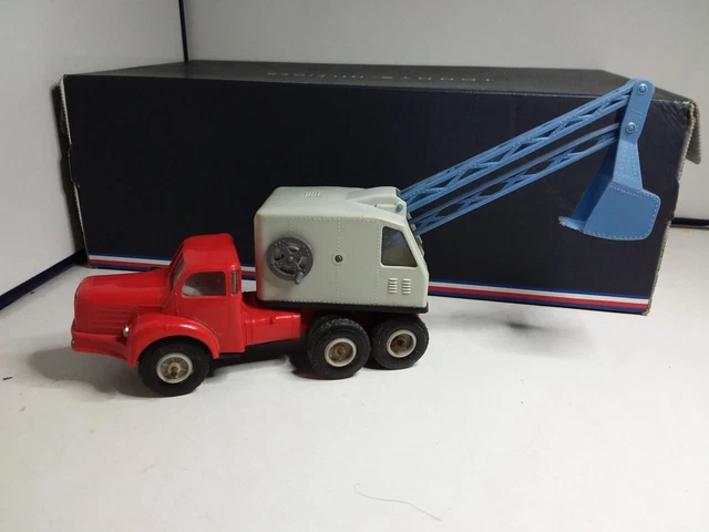 Norev Ancien 1/43 - Tracteur Berliet Avec Pelle Mécanique - Sans Boîte