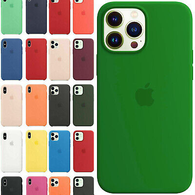 Cover Custodia Per Apple iPhone X XS XR 11 12 13 14 Plus Pro Max in Silicone