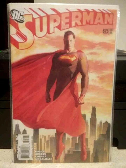 Superman #675 DC Comics 2008 VF/NM 1st Print Alex Ross Cover