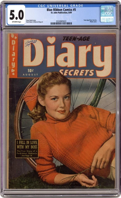 Blue Ribbon Comics #5 CGC 5.0 1949 0324065022