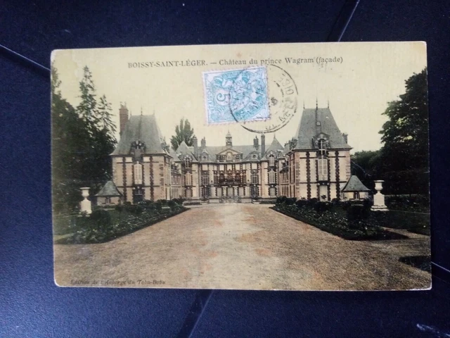 Cpa Boissy Saint Léger Château Du Prince Wagram