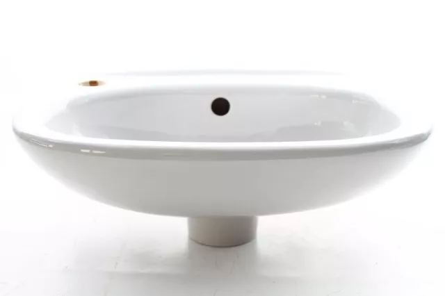 schönes altes Keramik Waschbecken Ausgussbecken Becken Ausguss WC weiß