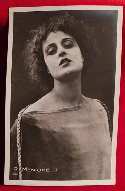 Cartolina Attrice Pina Menichelli