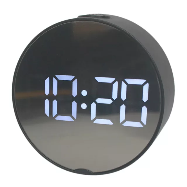 LED Digital Alarm Clock Battery Operated Bedroom/Wall/Travel Display Clcok