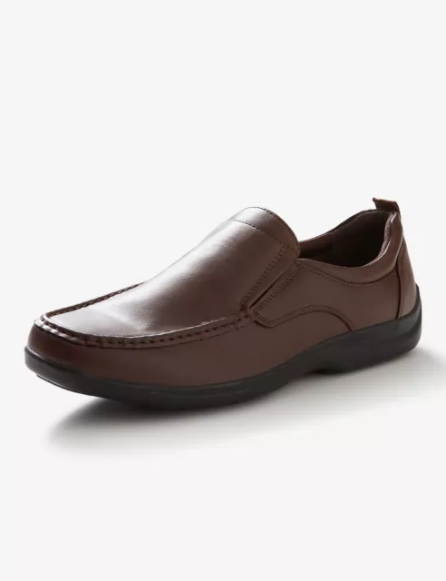 RIVERS - Mens Summer Shoes - Brown Loafers - Slip On - Smart Casual Footwear