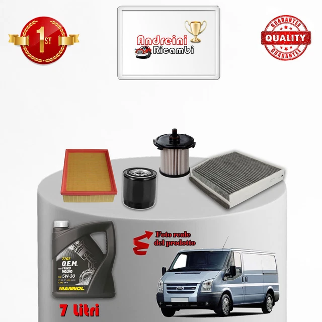 Kit Tagliando 3 Filtri Per OPEL ZAFIRA B 1.7 CDTI 125CV - Dal 2008, Filtri Di Alta Qualità