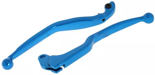 Paire Leviers Frein Embrayage Bleu pour Aprilia Rs 50 2006 2007 2008 2009