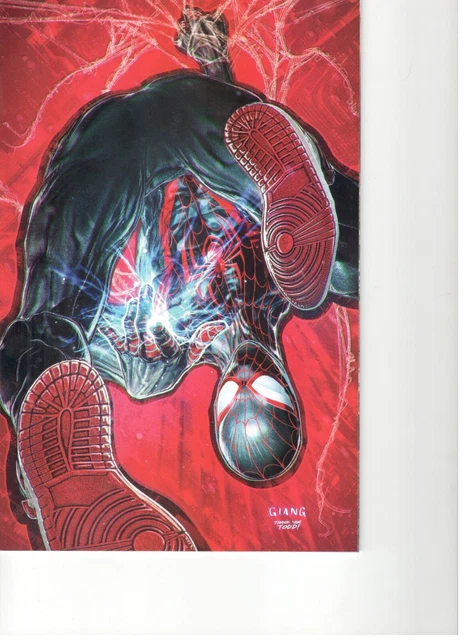 Miles Morales: Spider-Man 1 John Giang Big Time Collectibles Virgin Variant 2023