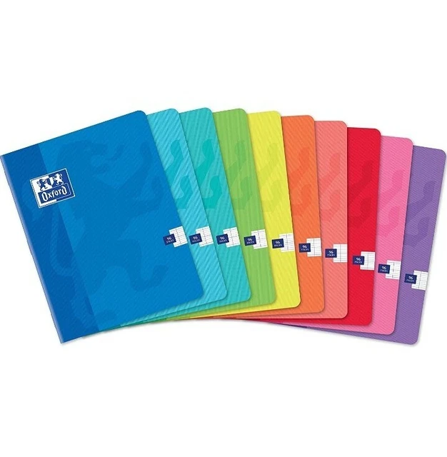 Cahier 24x32 Oxford Easybook 96 Pages Grands Carreaux Seyès Violet