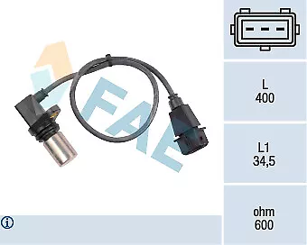 Capteur de regime et de position FAE 3-79072 pour DEDRA, COUPE, DELTA 2, BRAVA