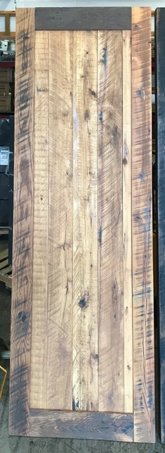 Authentic Reclaimed 28" Brown Wood Barn Door - Montrose - USA- FREE LOCAL PICKUP