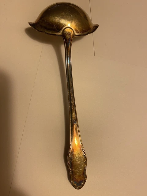 OKA Saucenlöffel/kelle  ART DECO  90er Silberauflage