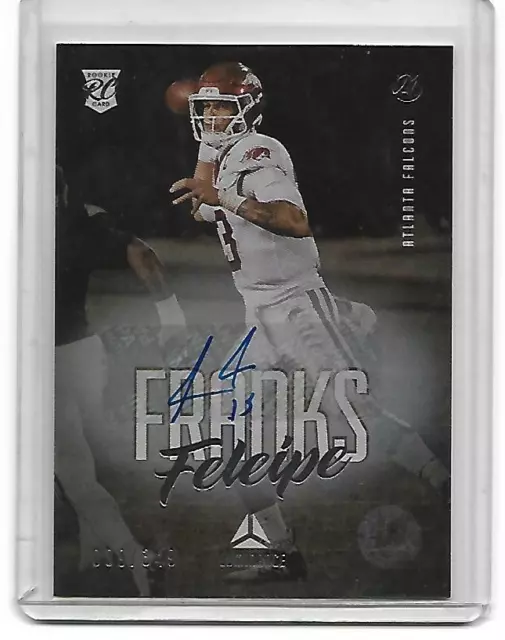 Feleipe Franks 2021 Panini Luminance Rookie RC Auto /349 FALCONS Gator Autograph