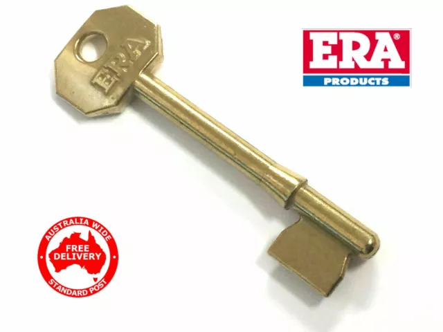 Genuine ERA Fortress Lock 5 Lever Key Blank -Solid Brass