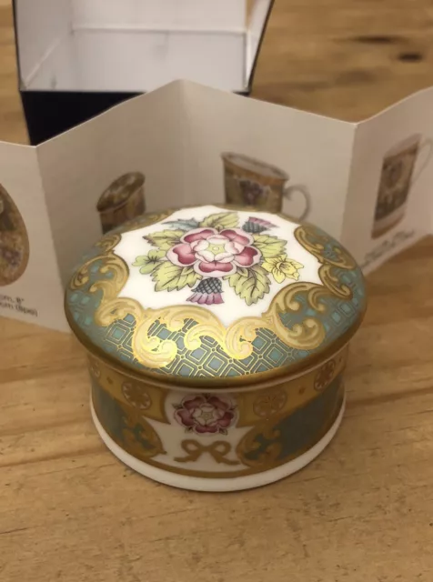 2016 ROYAL WORCESTER Trinket Box Queen Elizabeth II 90th Birthday Collection