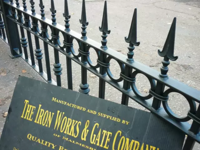 #BUCKINGHAM WROUGHT IRON METAL 18" x 6ft FENCING RAILING PANELS MADE TO ORDER#