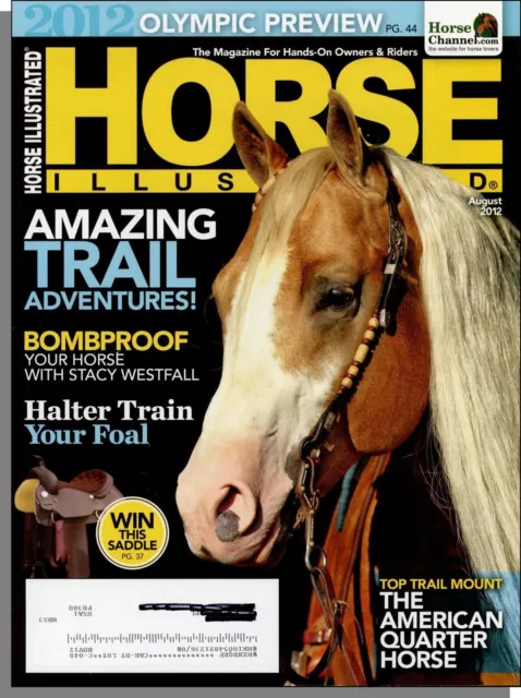 Cheval illustré - 2012, août - Créer un cheval de trail courageux, aperçu olympique