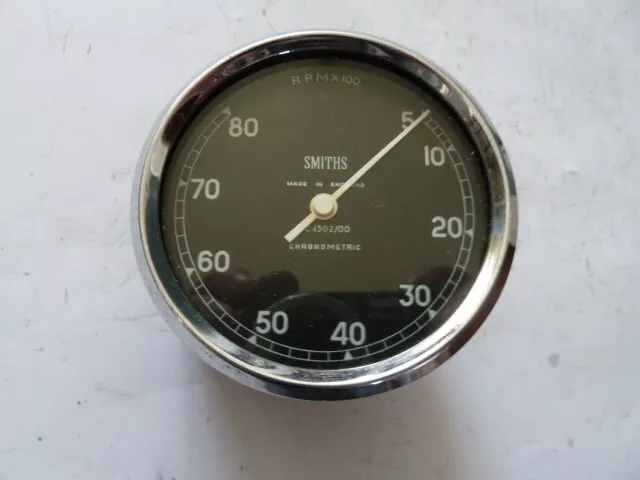 Vintage Smiths Chronometric Tachometer.