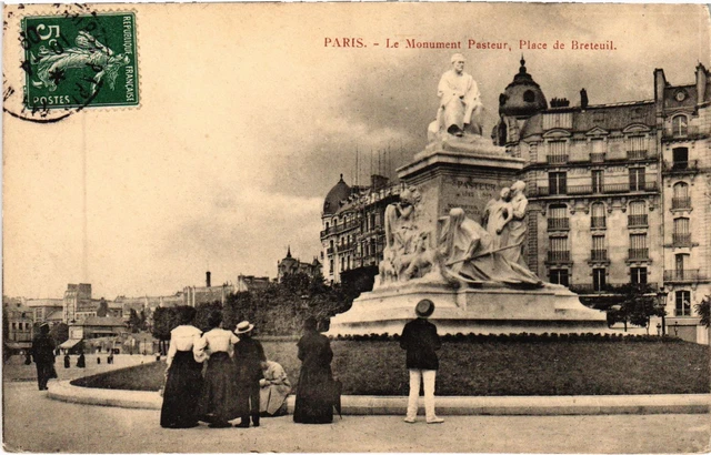 CPA PARIS Monument Pastor Place de Breteuil (1240776)