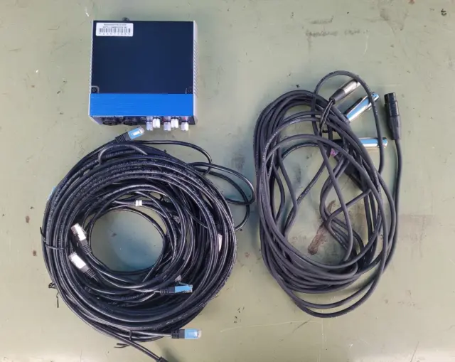 PreSonus Audiobox USB Audio Interface  Black Blue Silver w/ Cables