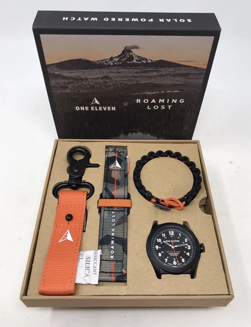 ONE ELEVEN X Roaming Lost Field Solar Powered Watch Set Model
