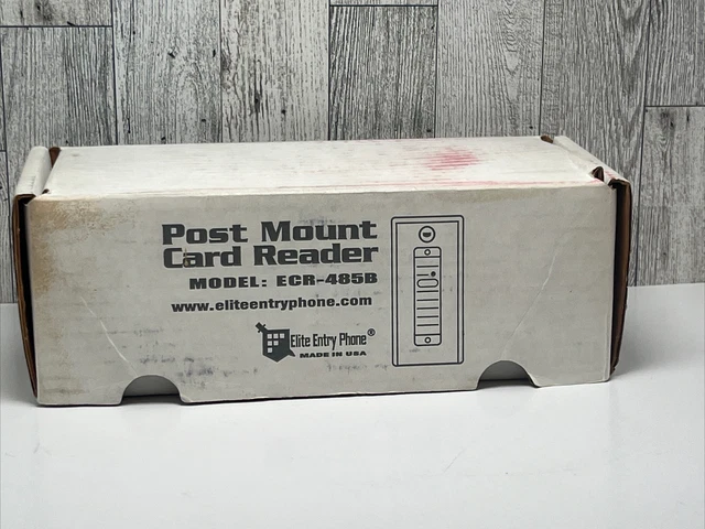 Elite Access Post Mount Card Reader ECR-485B With Key