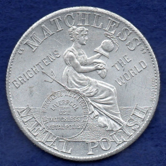 CALENDAR MEDAL, LIVERPOOL, 1906 Matchless Metal Polish (Ref. d0938) £18