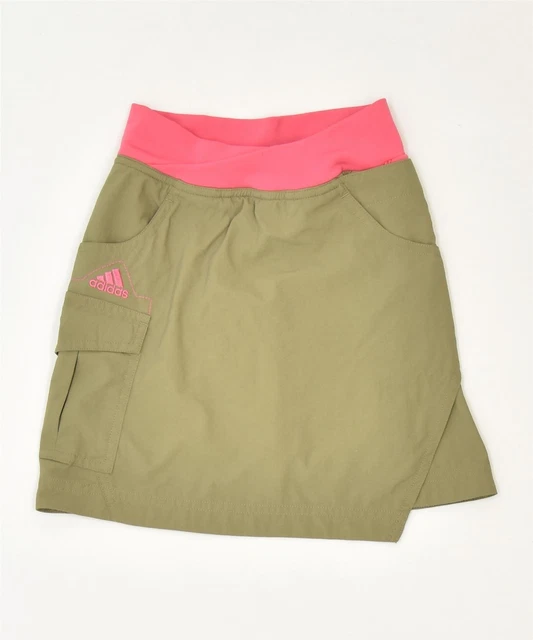 ADIDAS Skort Ragazze 4-5 anni Cachi Nylon Sport LX08