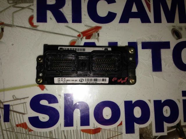 Engine Code 59f ECU MOTEUR ENGINE ECU Fiat Punto 1.3 Essence Code: Iaw 59F M3 EUR 206 ...