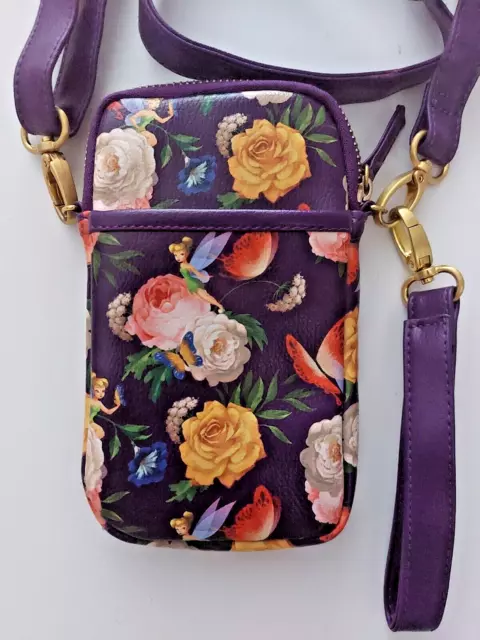 Tinker Bell Smart Phone Case Wristlet Crossbody Disney Parks