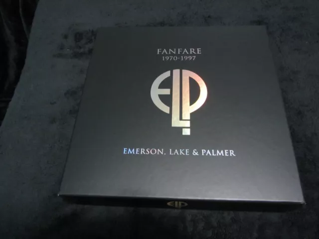 Emerson, Lake & Palmer Fanfare 1970-1997 Limited Edition Deluxe Box Set LPs, CDs