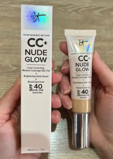 IT CC Nude Glow Cream SPF 40+ Your Skin But Better 32 ml Fast Dispath