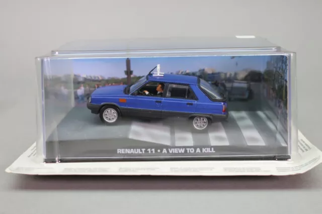 ZT155 Voiture James Bond 007 53 1/43 Renault 11 taxi A view to a kill