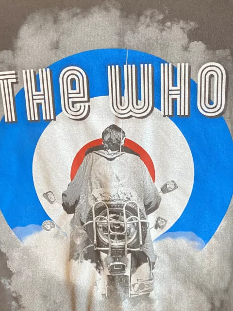 The Who Green Grey. Tour Shirt 2013. Ultra Rare.