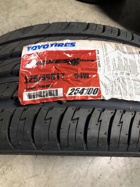 1 Aged 225 45 17 Toyo Proxes 4 Plus Tire 1 Aged 225 45 17 Toyo Proxes 4 Plus Tire