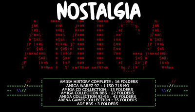 Commodore A1200 A500 A600 CD32 GOTEK Amiga Demoscene Collection 84to21-45 Go 