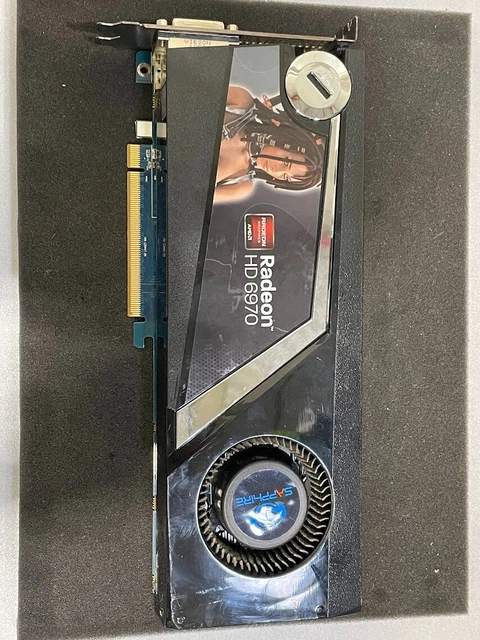 AMD Sapphire Radeon HD 6970 2Gb Used Graphics Card GPU GDDR5 Tested Working AMD Sapphire Radeon HD 6970 2Gb Used Graphics Card GPU GDDR5 Tested Working