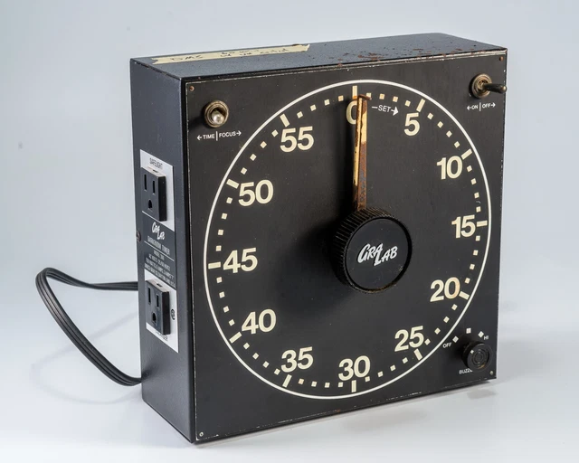 Temporizador Ampliador Cuarto Oscuro GraLab De Colección Modelo 300 - FUNCIONA