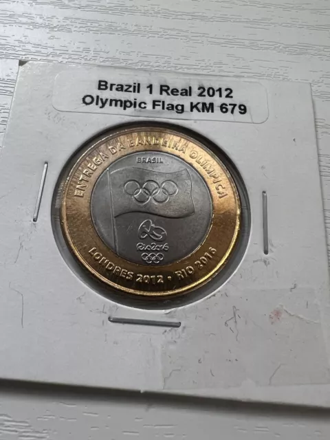 2016 Brazil Rio 2016 Olympic “Olympic Flag Handover” Coin WC#59