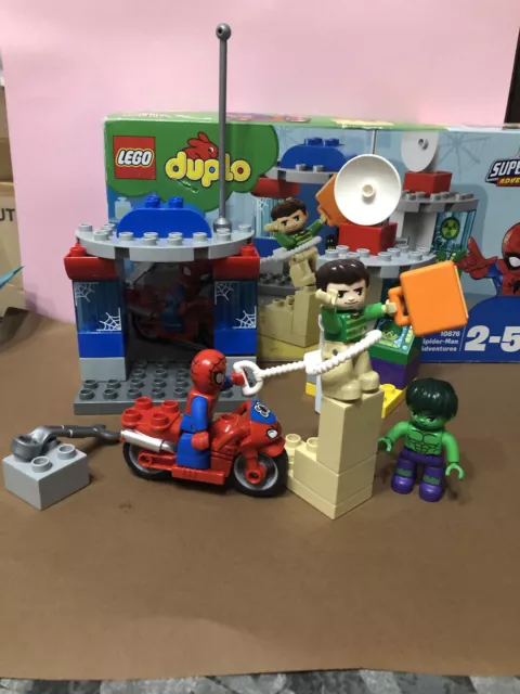 LEGO Duplo - Super Heroes - le Avventure di Spider-Man e Hulk, 10876