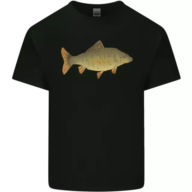 A Carp Fish Fishing Fisherman Mens Cotton T-Shirt Tee Top